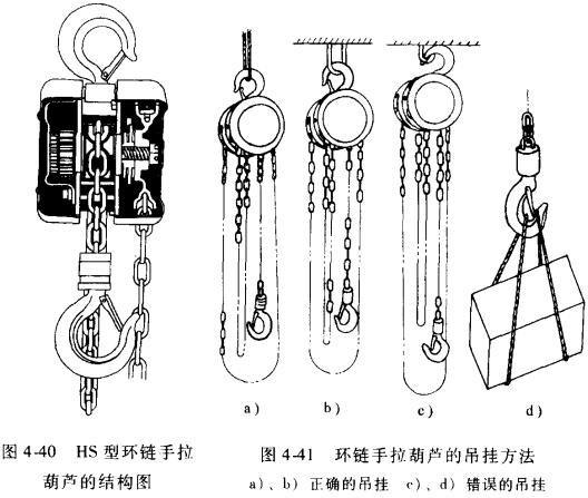 手拉葫芦的正确吊挂方式